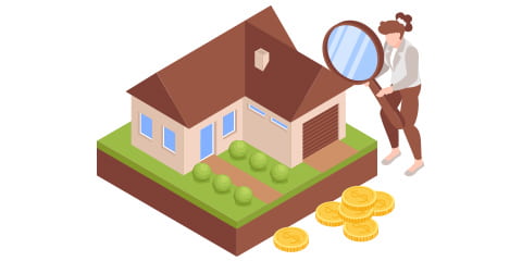 売却のイラスト